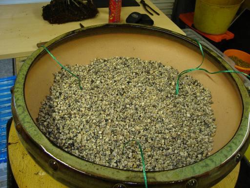 Soil on Pots